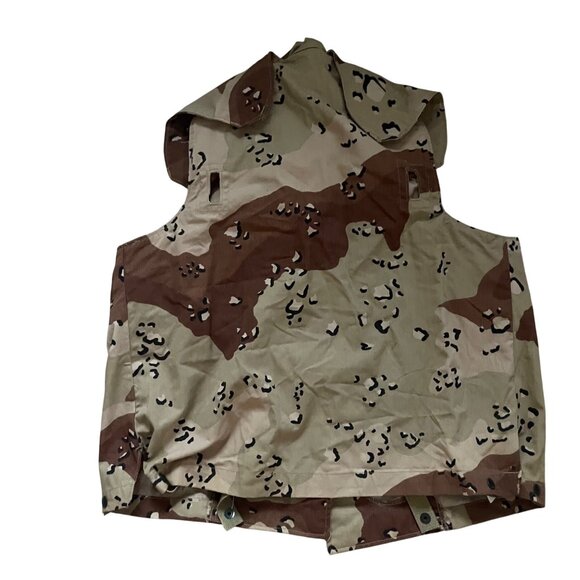 Military Desert Camouflage Vest  PASGT Small  Light Industries  Cotton Nylon - Picture 9 of 10